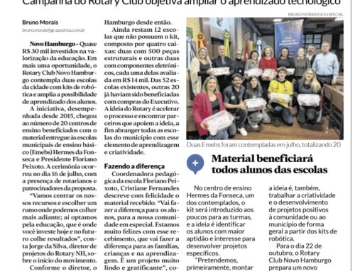 Escolas de Novo Hamburgo recebem kits de robótica